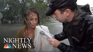 A Race Against Time To Evacuate Bay City Texas  NBC Nightly News [upl. by Smallman]