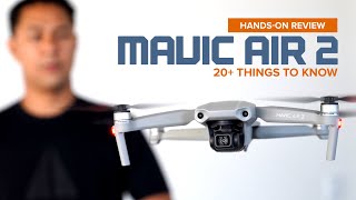 DJI Mavic Air 2  HandsOn Review [upl. by Behnken]