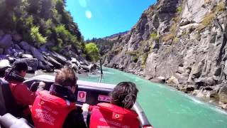 Exciting GoPro Filming of The Shotover Jet Boat [upl. by Purvis]