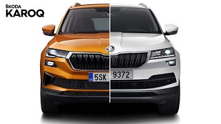 2022 SKODA KAROQ vs Old SKODA KAROQ [upl. by Jody]