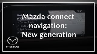 How to use Mazda Connect Navigation  New generation [upl. by Wells742]