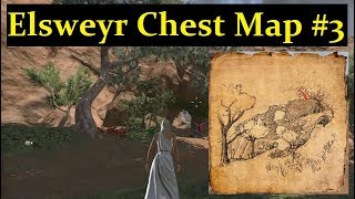 ESO ELSWEYR  Treasure Map 3 Chest Location Elder Scrolls Online [upl. by Woolley]