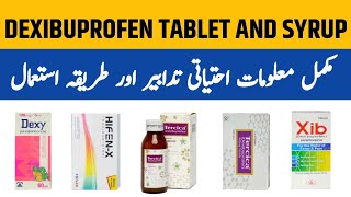 Dexibuprofen Syrup  Dexibuprofen 300mg  Dexibuprofen 400 mg  Tercica Dexibuprofen in Urdu [upl. by Koch670]