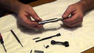 RUGER American Rimfire 22LR Bolt Disassemblyreassembly [upl. by Airdnaz]