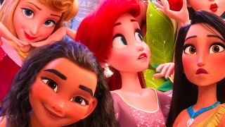 Amazing Disney Princesses Full Scene Wreck it ralph 2 trailer2018  Magic World [upl. by Merrily]