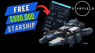 FREE 500k LEGENDARY SHIP – Class C Keplar R – Starfield Ship Guide  Starship Overdesigned [upl. by Vick]