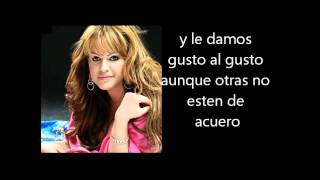 Jenni Rivera  Las Malandrinas Letra Lyrics [upl. by Mehelhteb650]