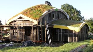 How We Built Our House – Part Two The Grass Roof [upl. by Gebelein]