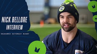 Nick Bellore Interview  Seahawks Saturday Night [upl. by Ellehcin]