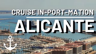 Alicante Spain  Cruise InPortMation [upl. by Hemminger]