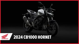 2024 CB1000 Hornet  Street Motorcycle  Honda [upl. by Catima]