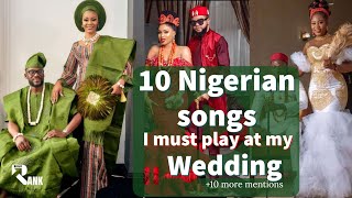 The Best Nigerian Wedding Songs [upl. by Ynar]