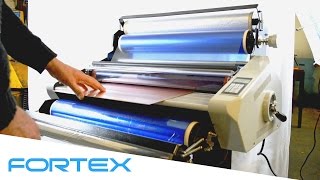 Dry Film Roll Laminator Model 610  Fortex [upl. by Nytsrik]