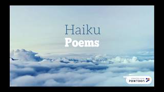 How to create Haiku Poems [upl. by Geffner439]