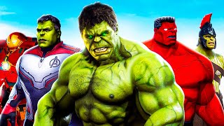 Playing As EVERY HULK In GTA 5 [upl. by Assiluy65]