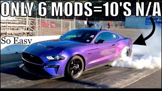 THESE 6 EASY MODS  10’S NA For Your 201819 MUSTANG GT [upl. by Corsiglia]