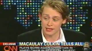 Macaulay Culkin talks about Michael Jackson on Larry King Live 2004 [upl. by Nylyaj]