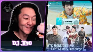 DJ REACTION to 진 JIN 슈퍼 참치 SUPER TUNA SPECIAL VIDEO  JHOPE WEVERSE LIVE [upl. by Priscilla]