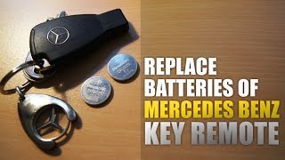 Mercedes Benz KeyRemote Battery Change W211 [upl. by Assiran]