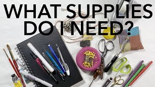 What Supplies Do I Need to Study Fashion Design [upl. by Assetnoc]