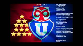 Himno de Universidad de Chile Con letra [upl. by Ietta477]