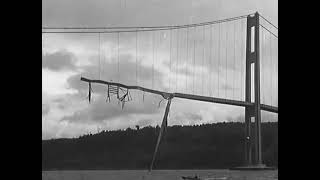 Tacoma Narrows Bridge Collapse 1940 [upl. by Bernete]