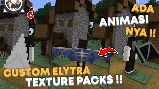 Custom Elytra Texture Packs   Ada Animasinya   Support 114  116 [upl. by Joe]