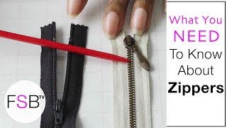 Identifying Different Zippers [upl. by Hedvige]