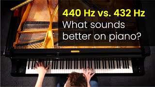 440 Hz vs 432 Hz Comparison on Live Grand Piano Kawai GX6  Do you hear a difference [upl. by Alathia]