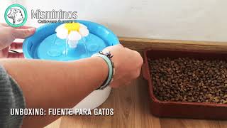 Fuentes de agua para gatos  Mismininos  Petlovers amp more [upl. by Togram730]