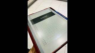 ReMarkable Notebook Template Overview [upl. by Anerres]