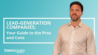 Lead Generation Companies Your Guide to the Pros and Cons [upl. by Cassilda535]