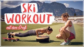 SKI WORKOUT amp Bein Training mit PROFI Viktoria Rebensburg [upl. by Haym584]