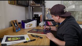 Blick Artists Serving Artists – Bradley Chapman with Prismacolor Markers and Pencils [upl. by Isaiah126]