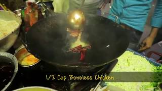 Fried Rice Singaporean Style  Street Food Recipe [upl. by Ahseinar299]