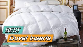 Top 5 Best Duvet Inserts Review in 2023 [upl. by Marentic351]