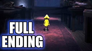 LITTLE NIGHTMARES  Ending  No Commentary [upl. by Kendrah]