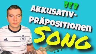 Der AkkusativPräpositionenSong [upl. by Ahsatam208]