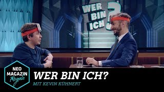 Wer bin ich mit Kevin Kühnert  NEO MAGAZIN ROYALE mit Jan Böhmermann  ZDFneo [upl. by Eusadnilem]