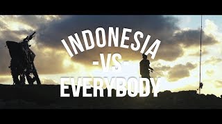 Ras Muhamad Mukarakat Tuan Tigabelas  Indonesia VS Everybody Official Video [upl. by Hellah]