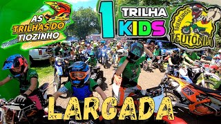 1ª trilha kids Teutônia LARGADA [upl. by Werdna]