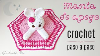 Manta de apego conejita a crochet paso a paso [upl. by Giacomo427]