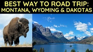 Best Way to Road Trip Through Montana Wyoming and Dakotas [upl. by Anerahs]