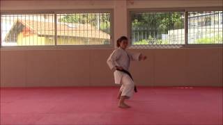 Gankaku  SF Karate Training [upl. by Assilav]