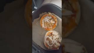 Homemade Pizza in Air Fryer airfryer pizza homemade [upl. by Ylil]