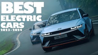 TOP 10 BEST ELECTRIC CARS 2023  2024 [upl. by Danika]