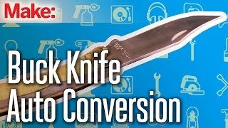 DiResta Buck Knife Auto Conversion [upl. by Chemesh]