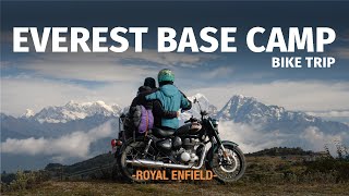 Everest Base Camp on MOTORCYCLE  No Flight  Trek in Nepal to EBC  Motovlog [upl. by Demha994]