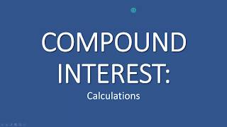 Mathematical Literacy Compound Interest [upl. by Kristoffer]