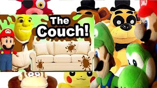 SML Movie The Couch Mario And Luigi ReactionGFreddyFoxyFreddyPikachuDKYoshi [upl. by Mulloy]